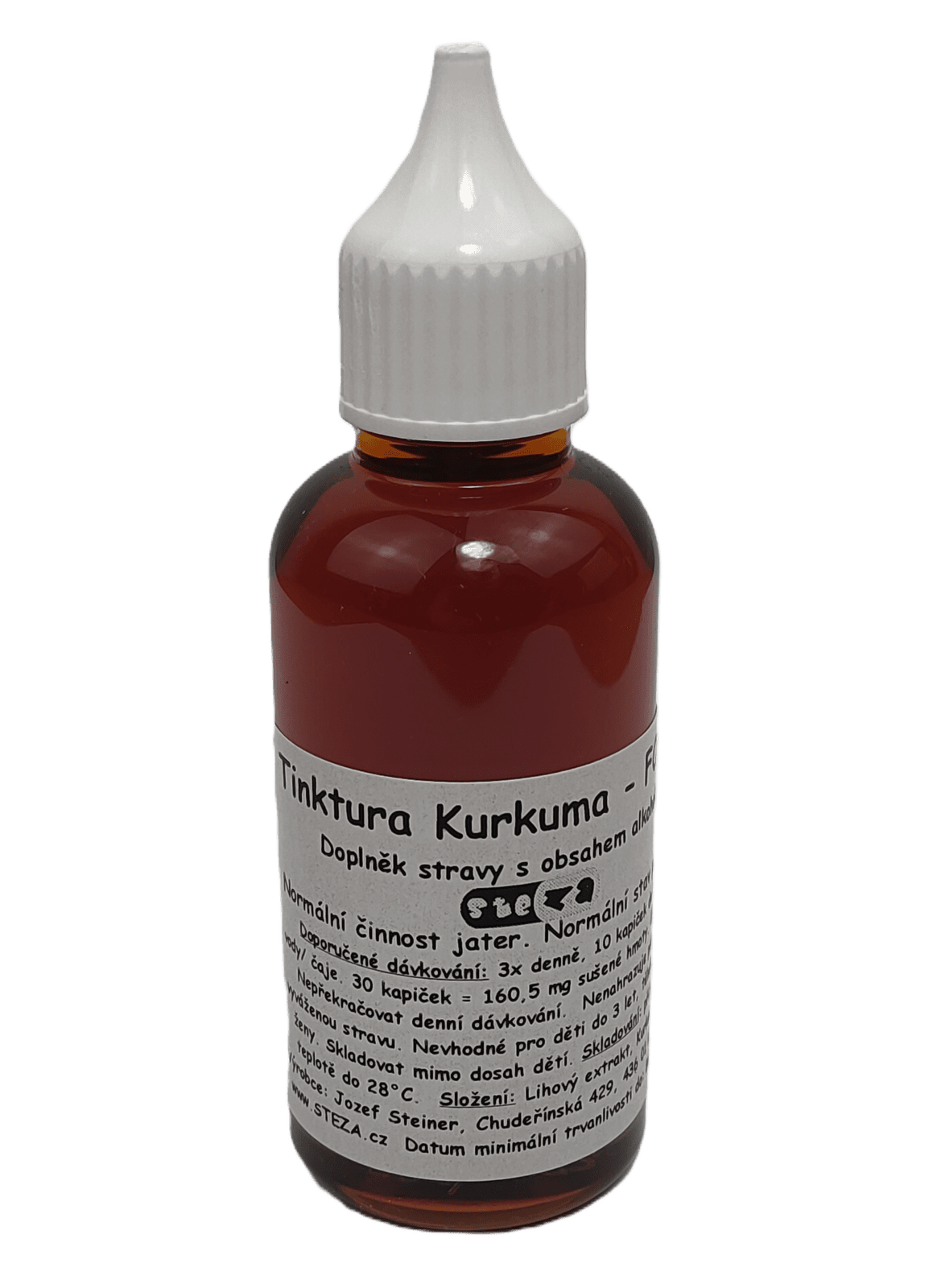 STEZA - Tinktura Kurkuma - FORTE 5x 50 ml.