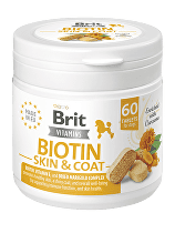 Brit Vitamins Biotin Skin&Coat Care tbl.60