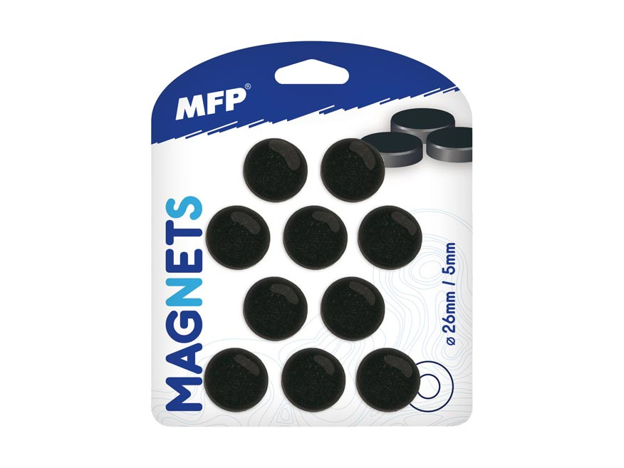 MFP 4200305 Magnet kulatý 26mm blister 10ks