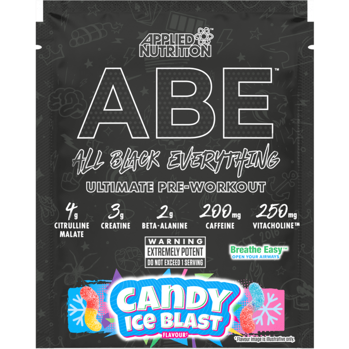 Sample ABE - All Black Everything 12,5 g candy ice blast - Applied Nutrition