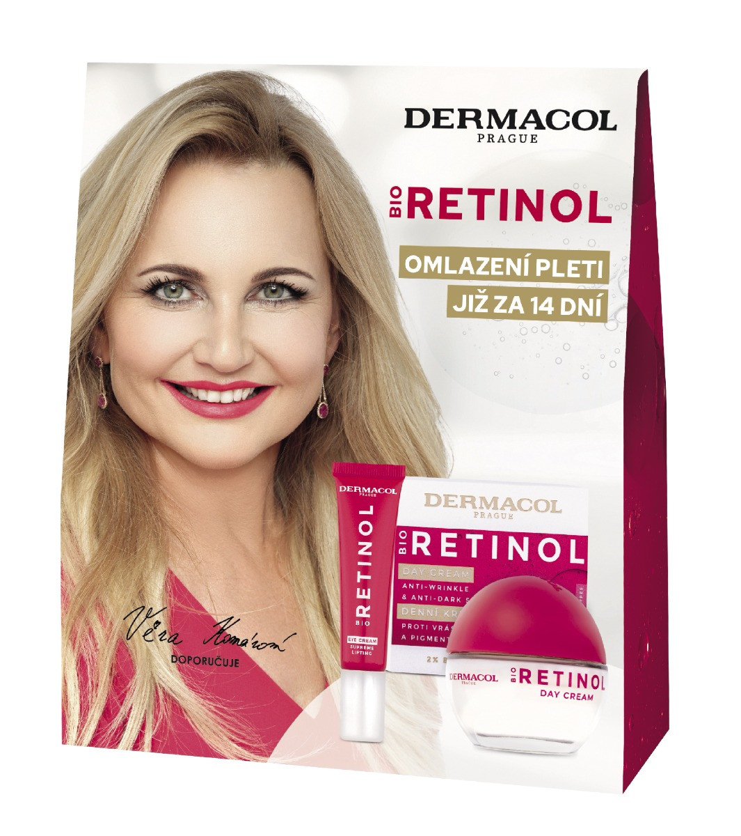 Dermacol Bio Retinol dárková sada 2 ks