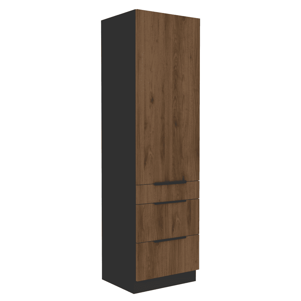 Vysoká skříň MENZO 60 DKS-210 3S1F Tempo Kondela