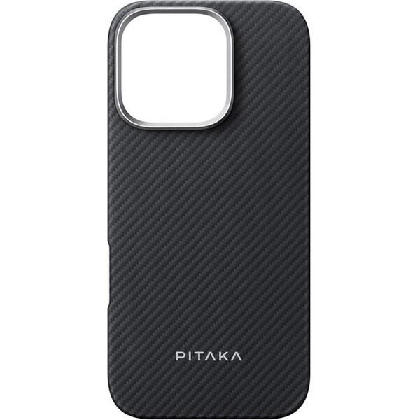 Pitaka MagEZ Case 5 MagSafe kryt iPhone 16 Pro Max Black/Grey Twill