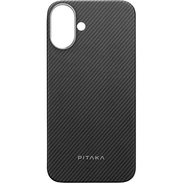 Pitaka MagEZ Case 5 MagSafe kryt iPhone 16 Black/Grey Twill