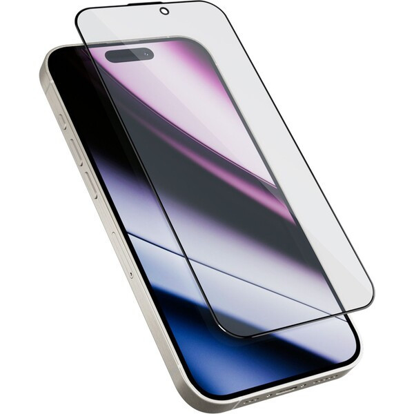 Epico AntiBlue tvrzené sklo 3D pro iPhone 16 Pro Max s instalačním rámečkem