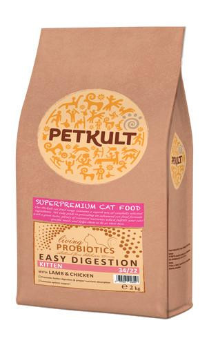 Petkult cat PROBIOTICS KITTEN - 4 x 2kg (1kg GRATIS)