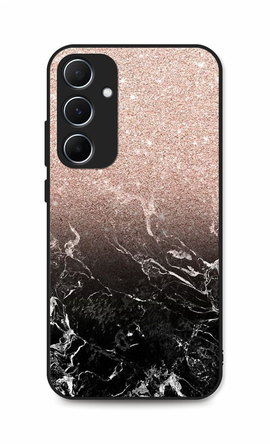 Kryt TopQ LUXURY Samsung A15 pevný Sparkling Marble 128833