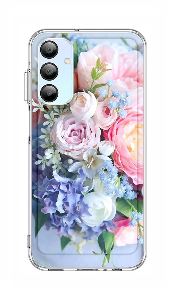 Kryt TopQ Image Samsung A15 Image pevný Kytice 128670