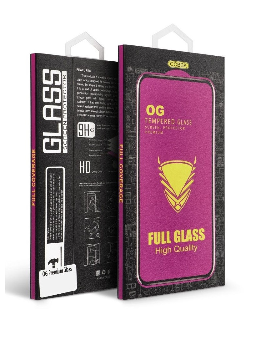 Tvrzené sklo OG Premium Glass Samsung A35 Full Cover černé 128642