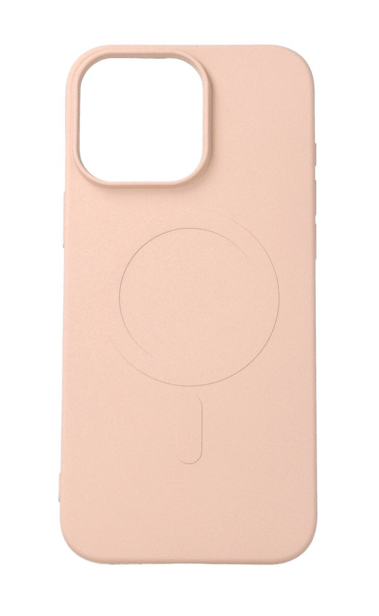 Kryt TopQ iPhone 16 Pro Max s MagSafe světle růžový 128500