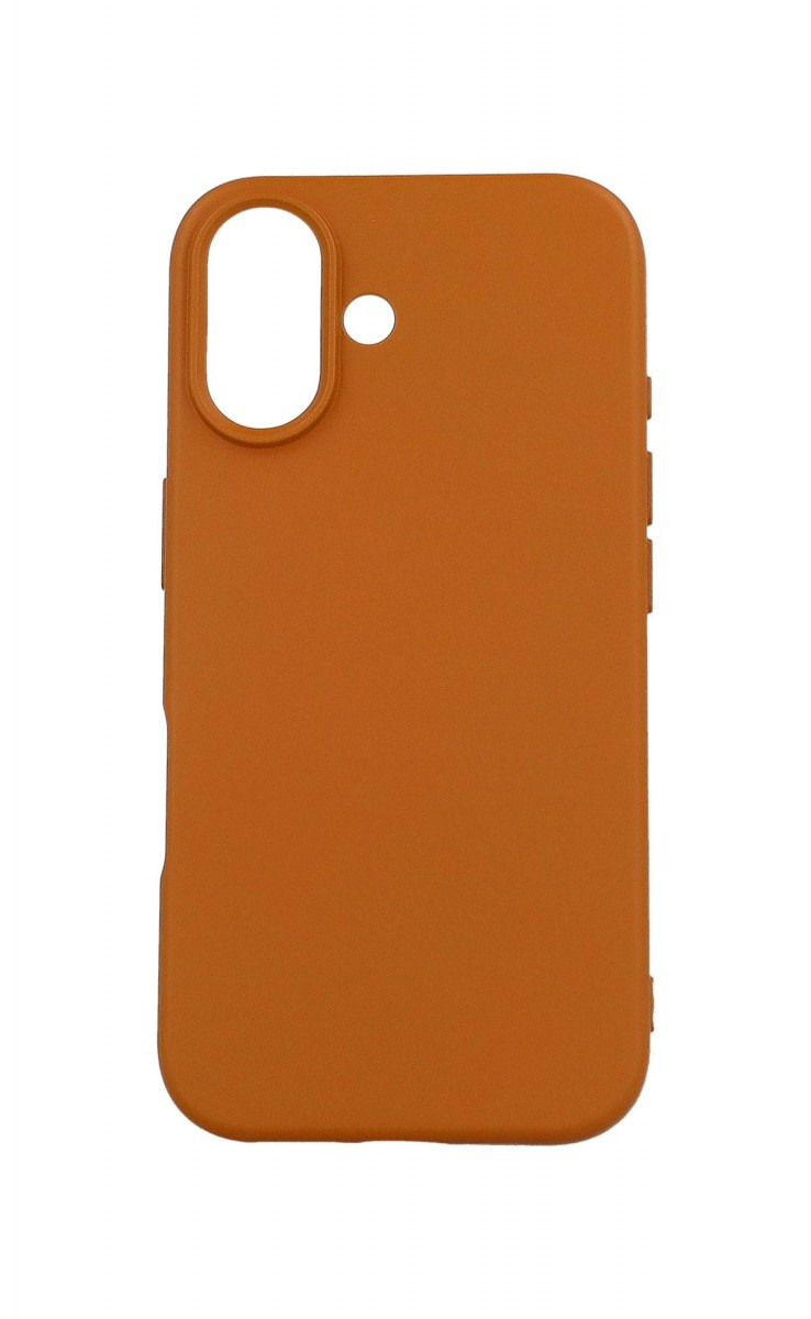 Kryt TopQ Essential iPhone 16 karamelový 128149