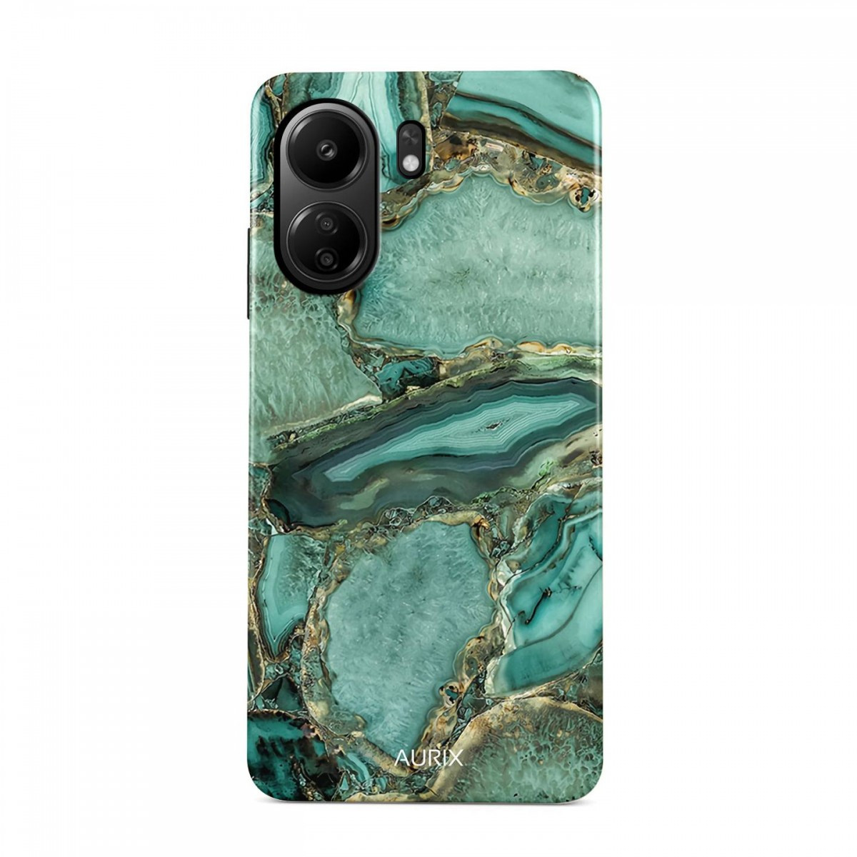 Kryt AURIX Xiaomi Redmi 13C pevný Emerald Glow 127145