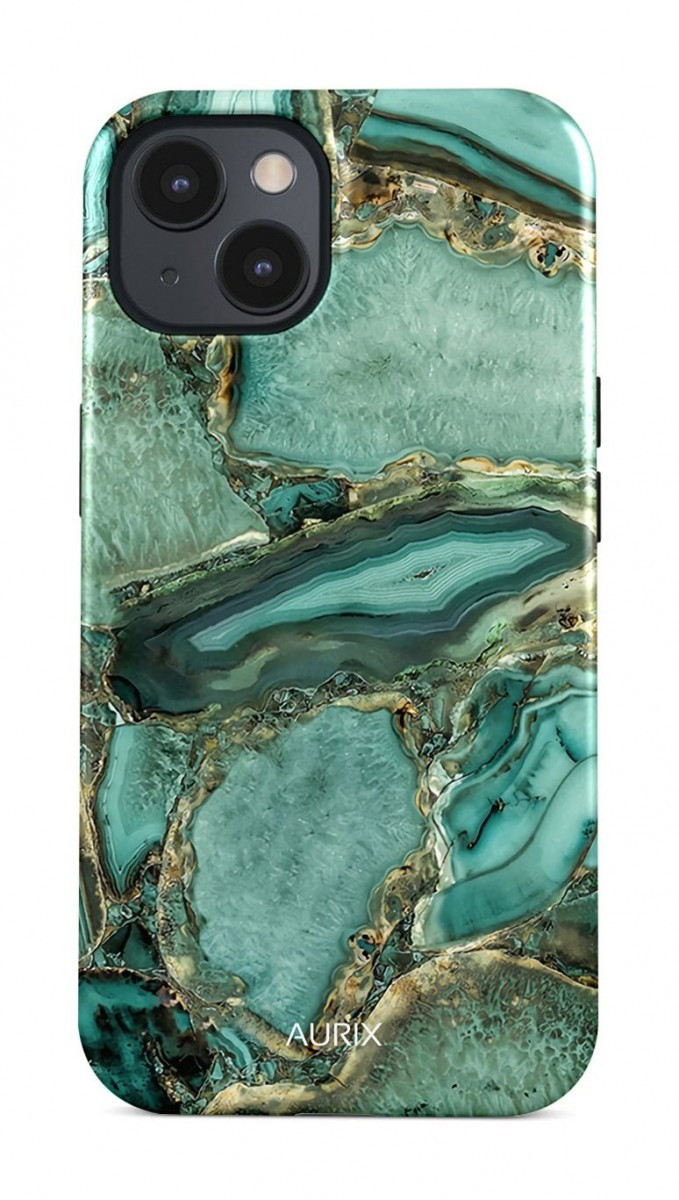 Kryt AURIX iPhone 13 Mini pevný Emerald Glow 127102