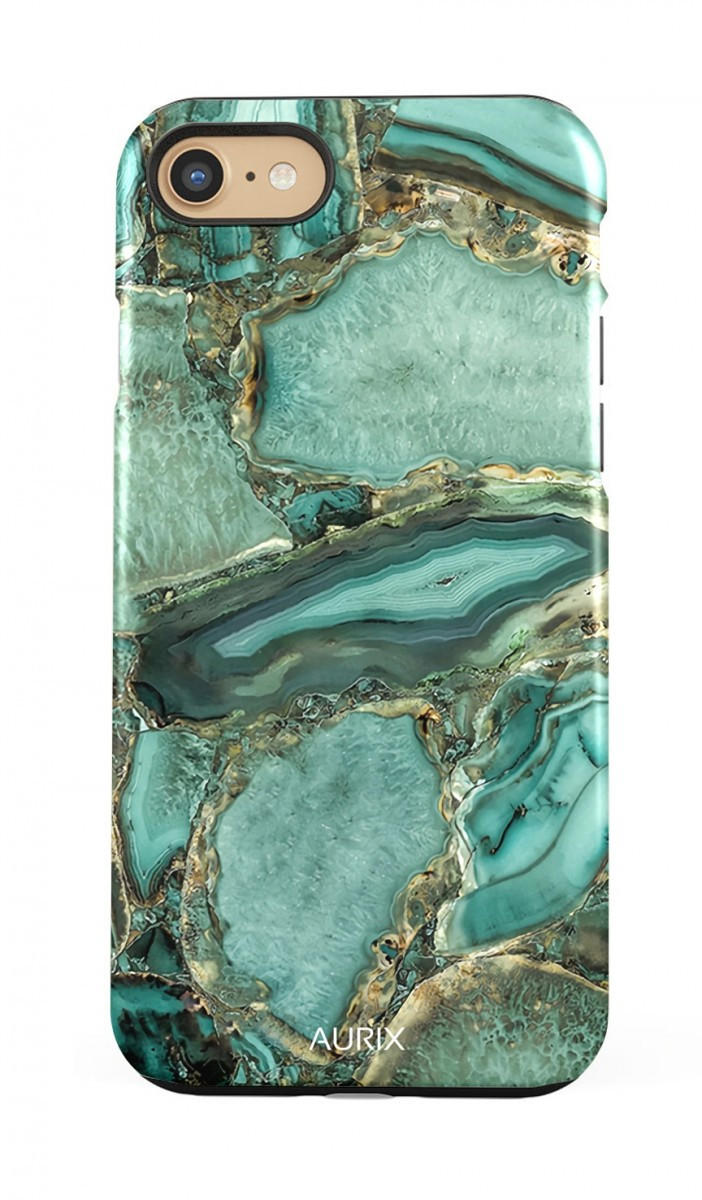 Kryt AURIX iPhone SE 2020 pevný Emerald Glow 126829
