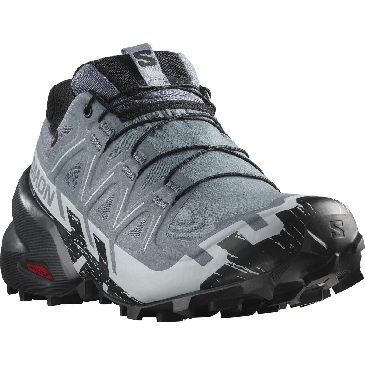 Salomon Speedcross 6 GTX EU 38 ⅔, Flint/Black/Heat Dámské běžecké boty