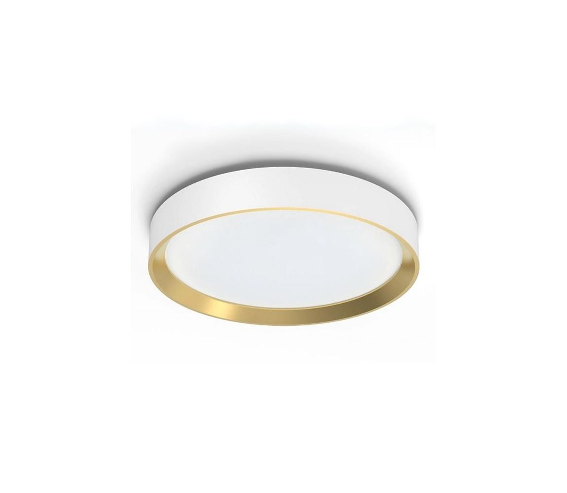 Philips Hanno stropní svítidlo LED 24W 2800lm 4000K SceneSwitch CRI80 38cm kulaté IP20, bílá/zlatá