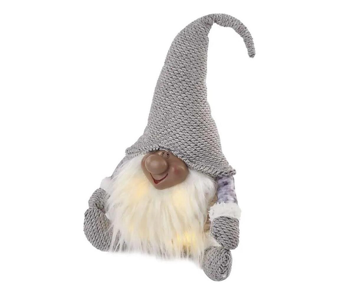 LED Vánoční dekorace 4xLED/3xAA skřítek