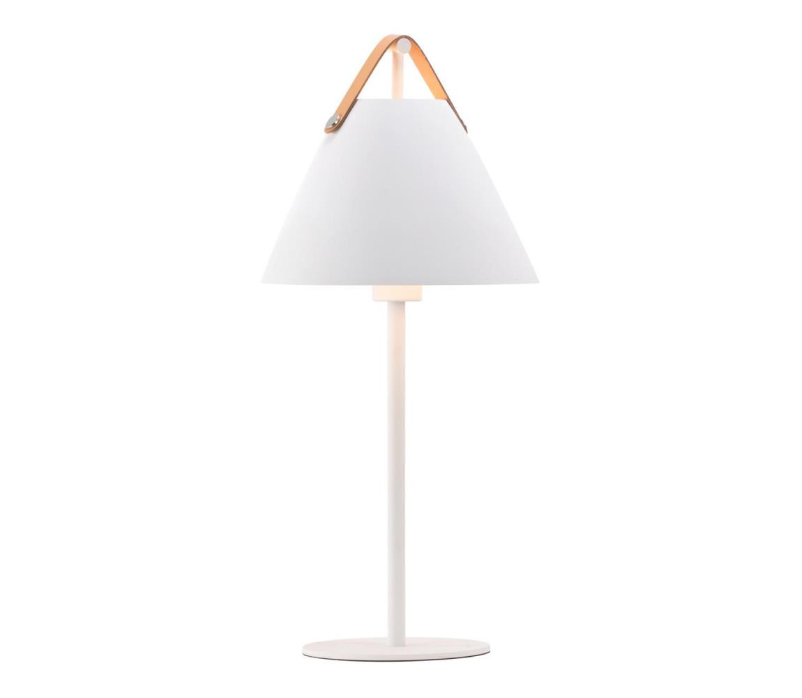 DFTP by Nordlux Nordlux - Stolní lampa STRAP 1xE27/40W/230V bílá