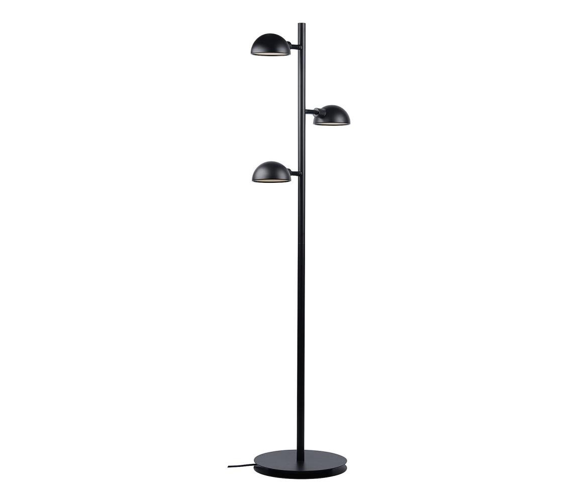 DFTP by Nordlux Nordlux - Stojací lampa NOMI 3xE14/8W/230V černá