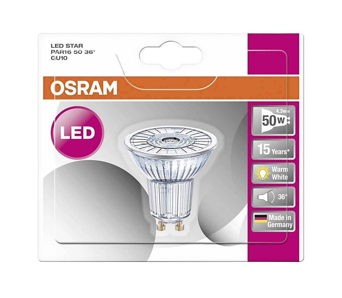 Osram LED Žárovka STAR GU10/4,3W/230V 2700K - Osram