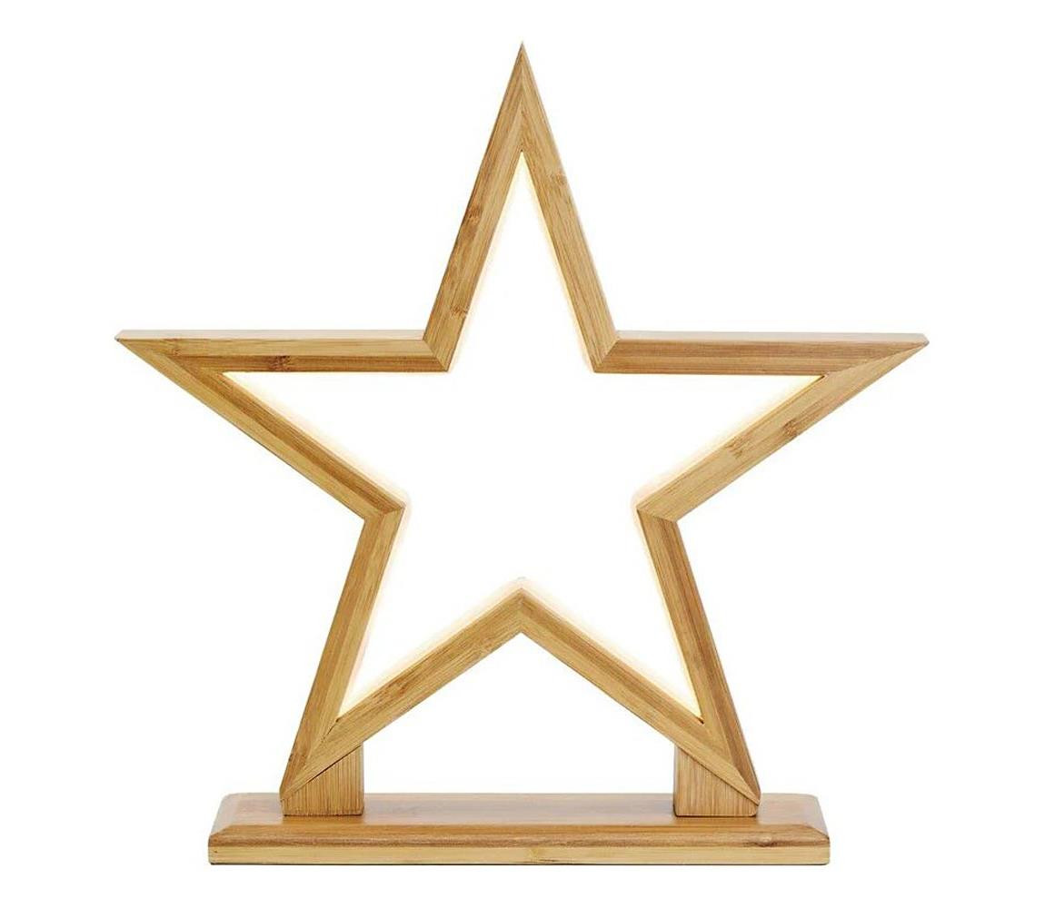 Markslöjd Markslöjd 704993 - LED Vánoční dekorace BOBO LED/2,6W/230V bambus