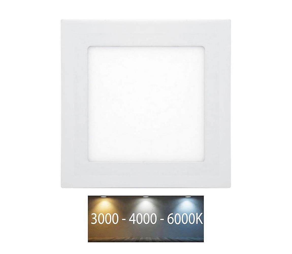 LED-WSQ-CCT/6W/BI - LED Podhledové svítidlo RAFA LED/6W/230V IP44 bílá