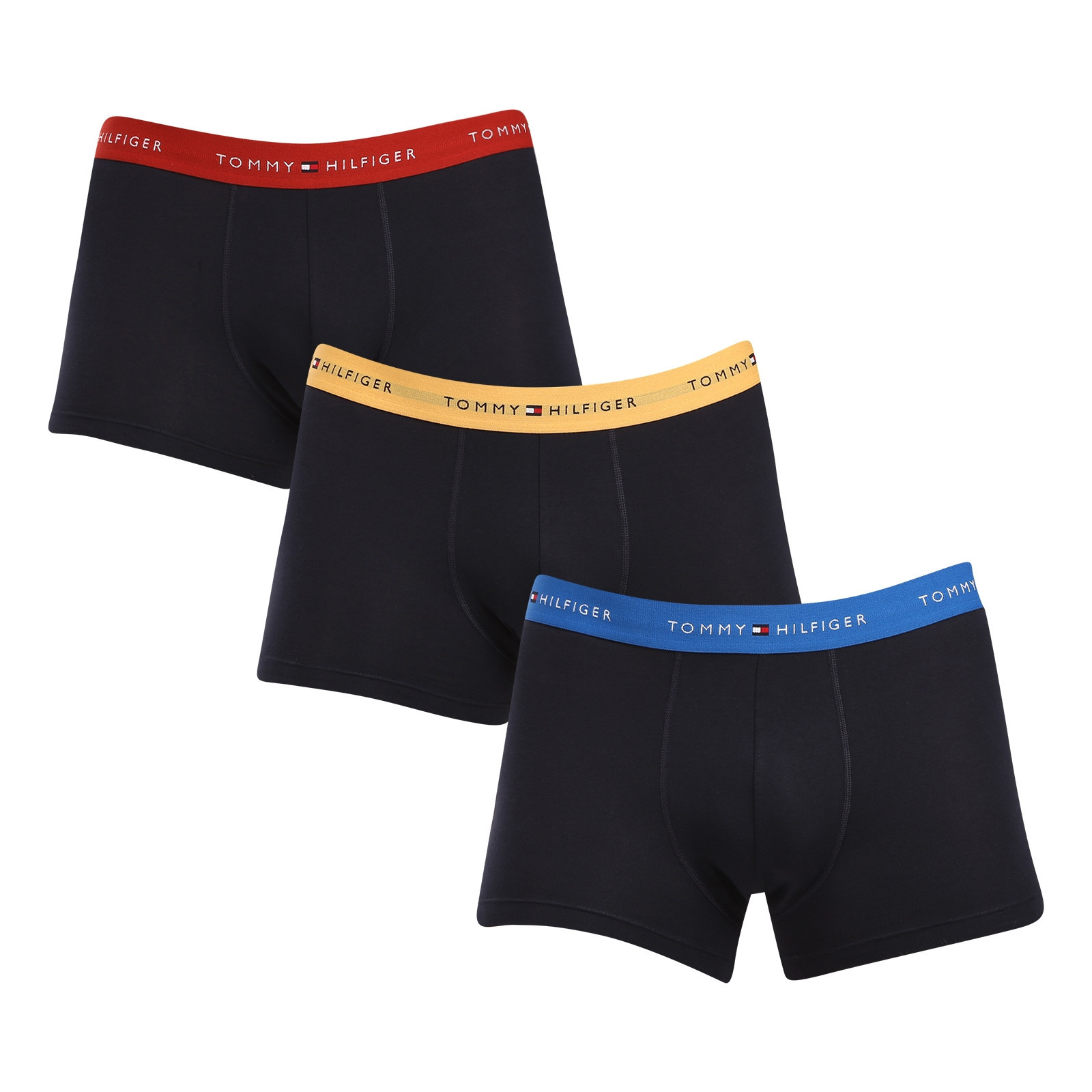 3PACK pánské boxerky Tommy Hilfiger tmavě modré (UM0UM02763 0WR) M, trenky / trenýrky