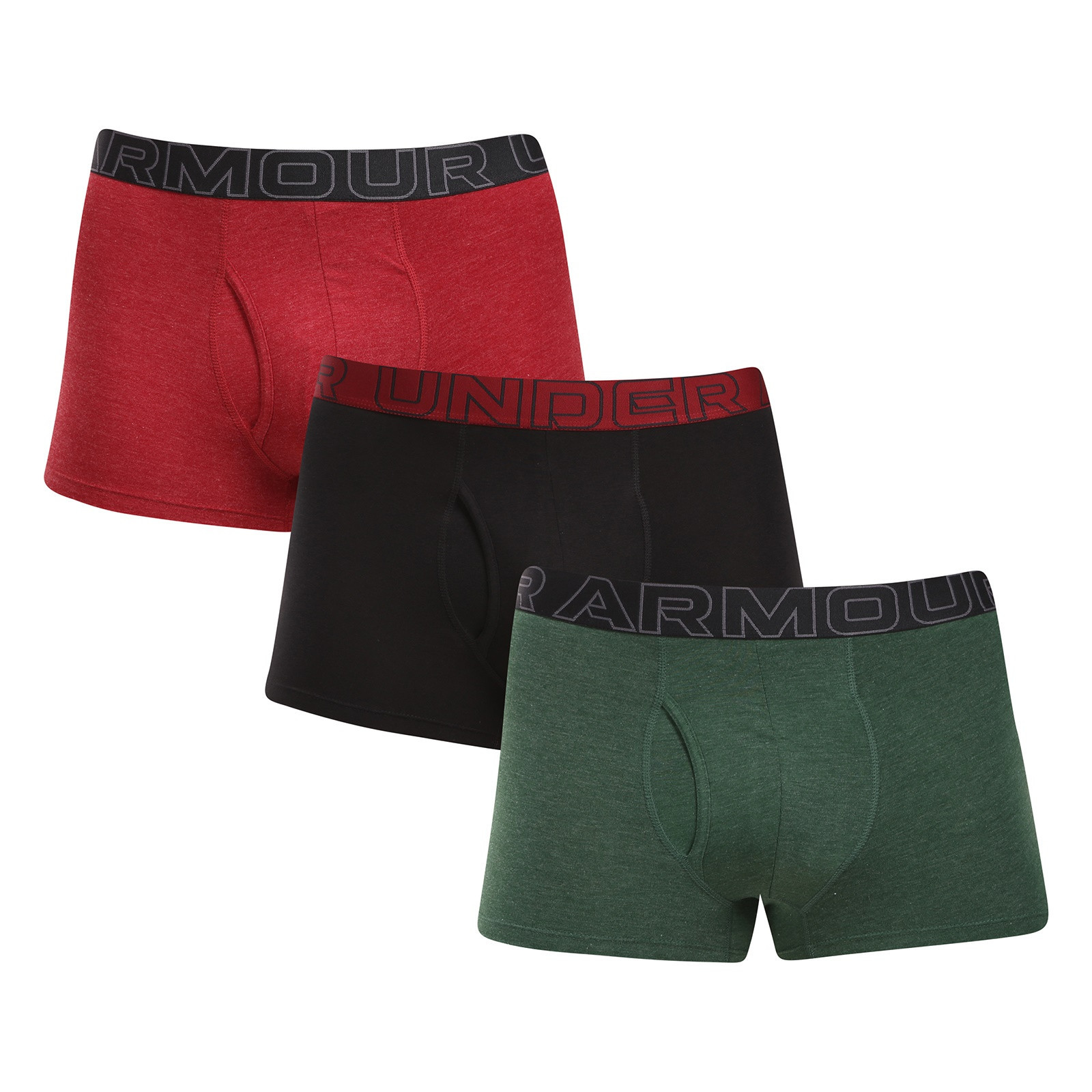 3PACK pánské boxerky Under Armour vícebarevné (1383891 302) XL, trenky / trenýrky