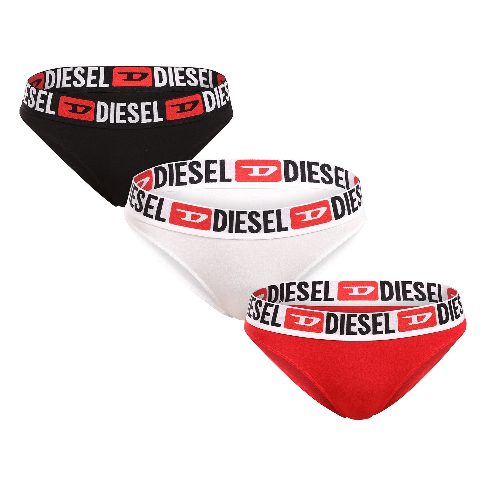 3PACK dámská tanga Diesel vícebarevná (00SE0K-0NJAP-E6207) S