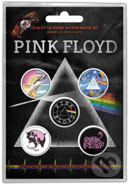 Set 5 odznakovPink Floyd: Prism - Pink Floyd