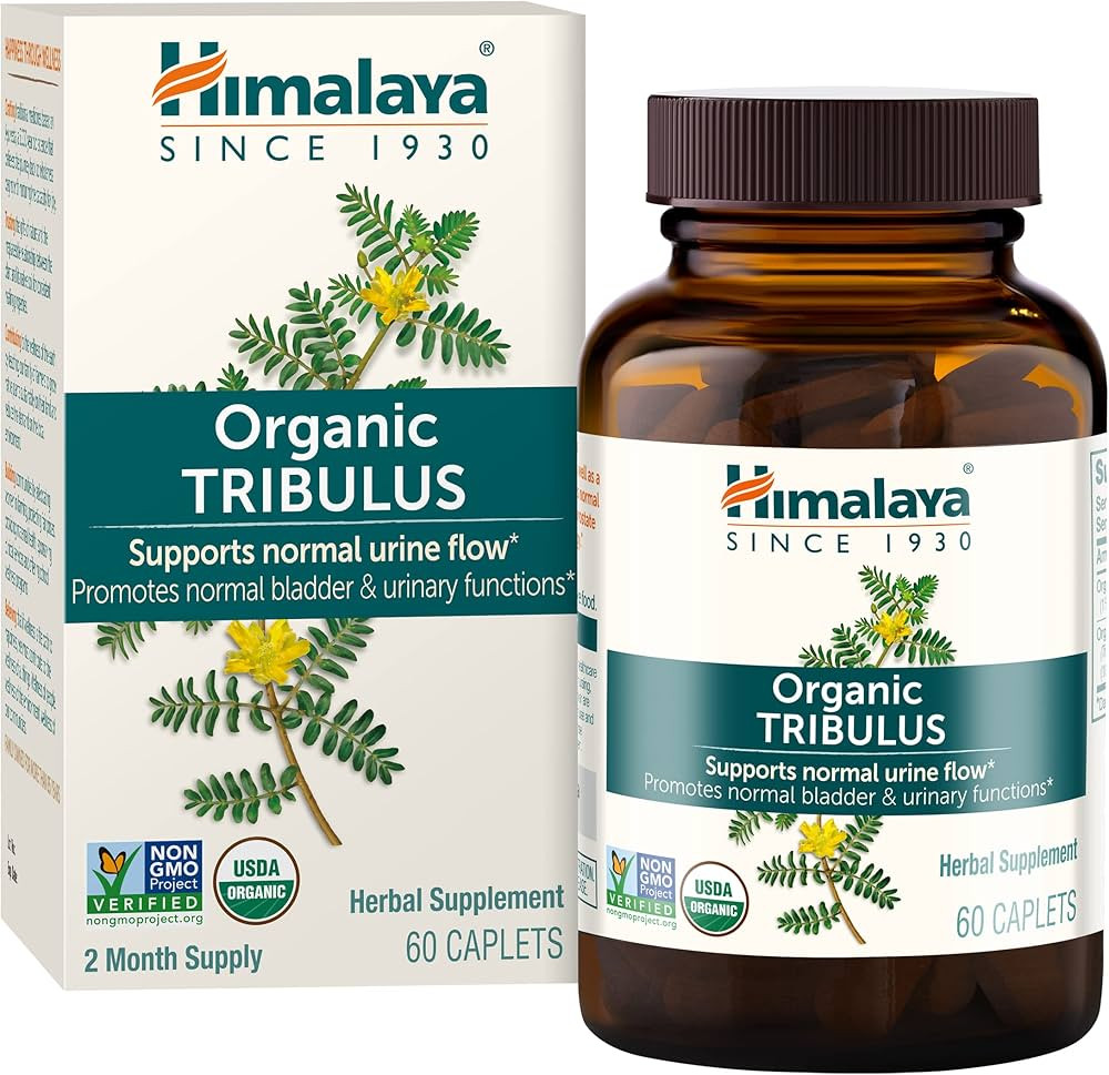 Himalaya Herbals Himalaya Organic Tribulus, Kotvičník zemní, BIO, 60 kapslí