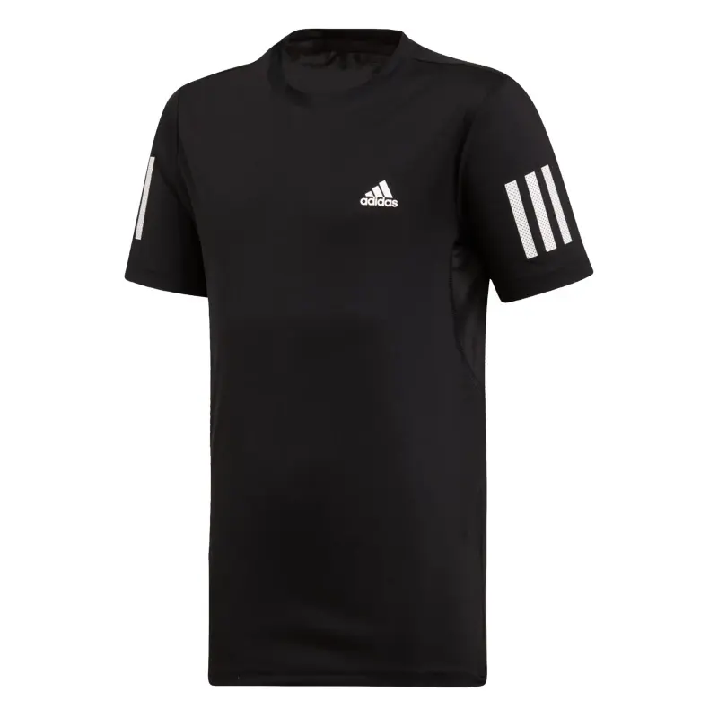 Dětské tričko adidas  Club 3STR Black 140 cm