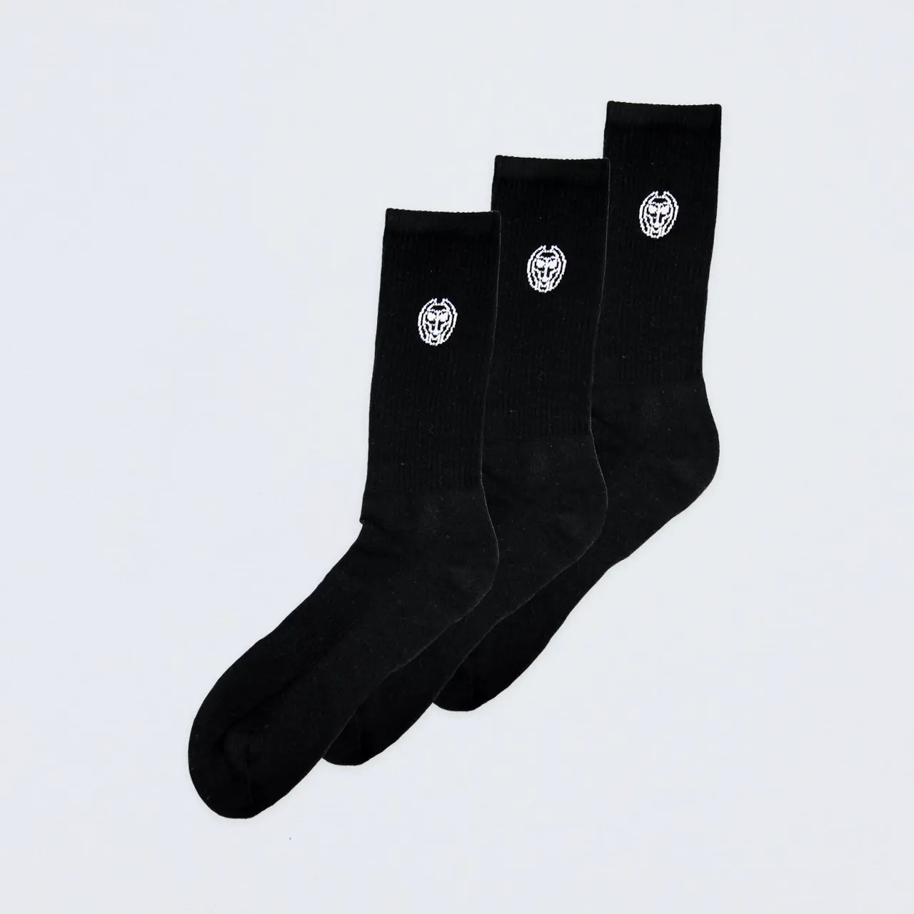 Ponožky BIDI BADU  Don Carlito Crew Move Socks 3 Pack Black EUR 39-42