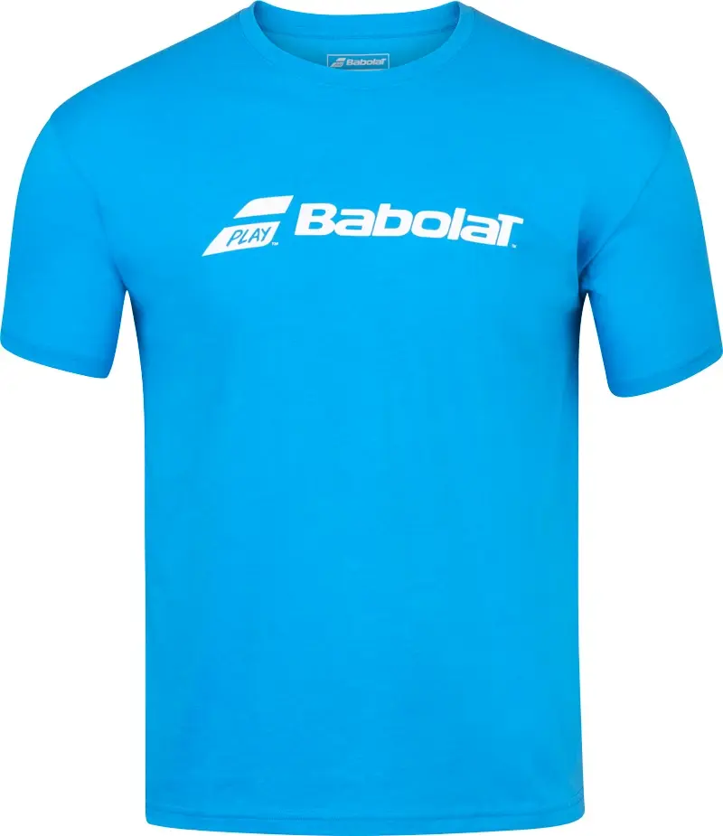 Dětské tričko Babolat Exercise Tee Blue, 10 - 12 let