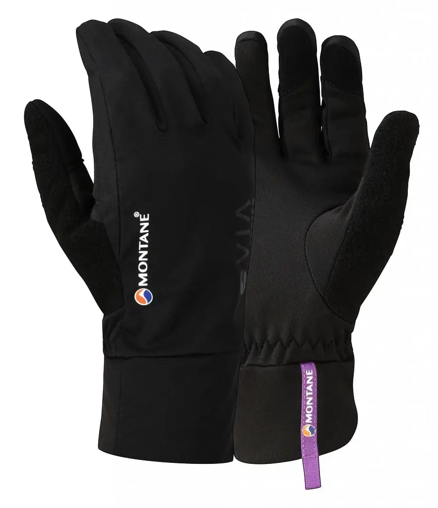 Dámské rukavice Montane  Via Trail Glove Black