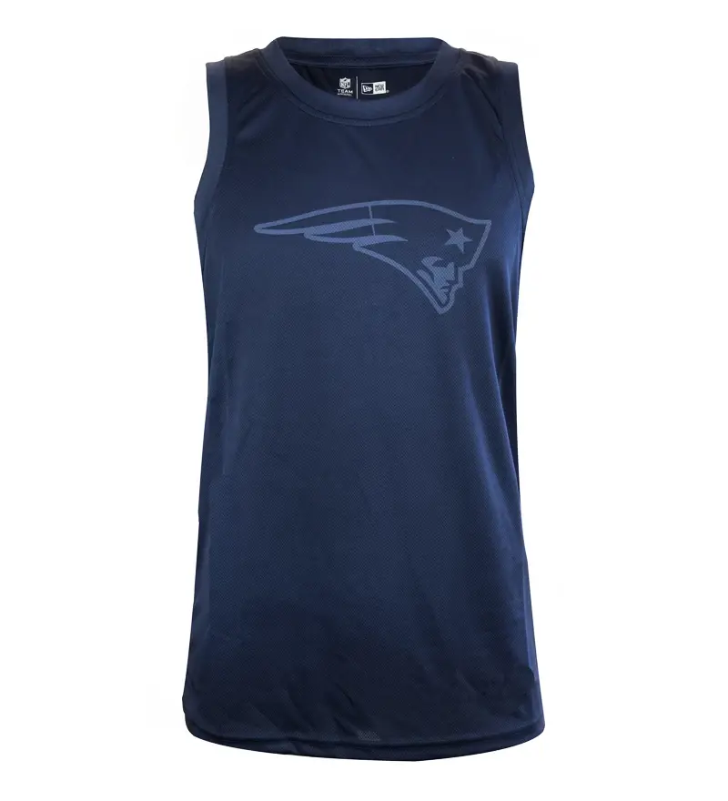 Pánské tričko bez rukávů New Era Tonal Logo Tank NFL New England Patriots, M