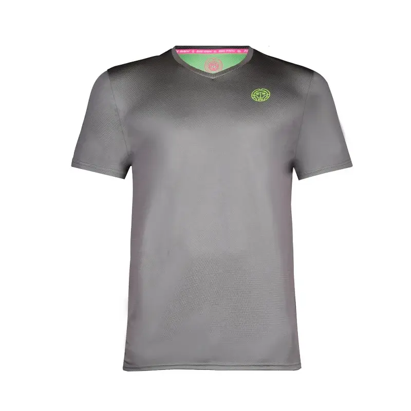 Dětské tričko BIDI BADU  Evin Tech Round-Neck Tee Green 128 cm