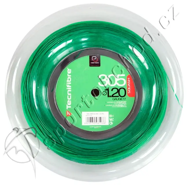 Squashový výplet Tecnifibre String 305 Squash 1,20 mm (200 m)