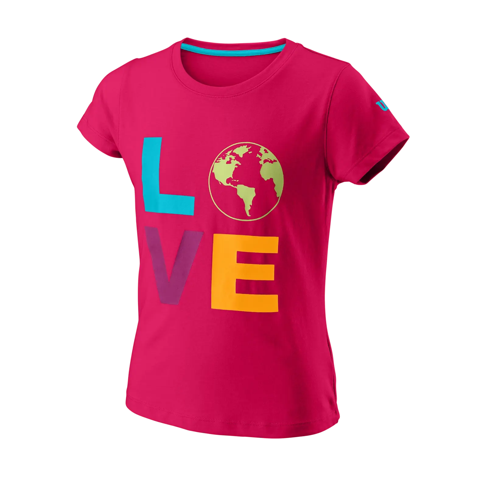 Dívčí tričko Wilson  Love Earth Tech Tee G Love M