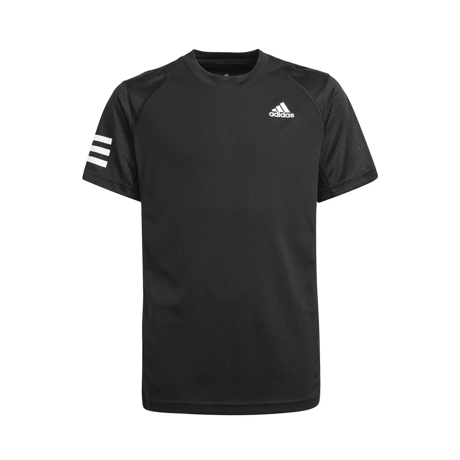 Dětské tričko adidas  Boys Club 3STR Tee Black 128 cm