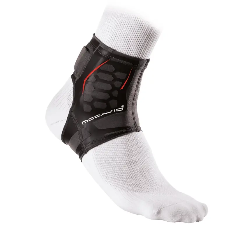 Bandáž achillovy šlachy McDavid  Runner's Therapy Achilles Sleeve 4100 černá, L