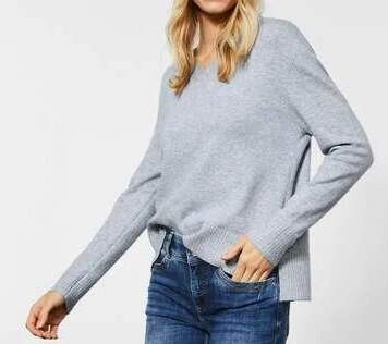 Dámský šedý svetr Street One