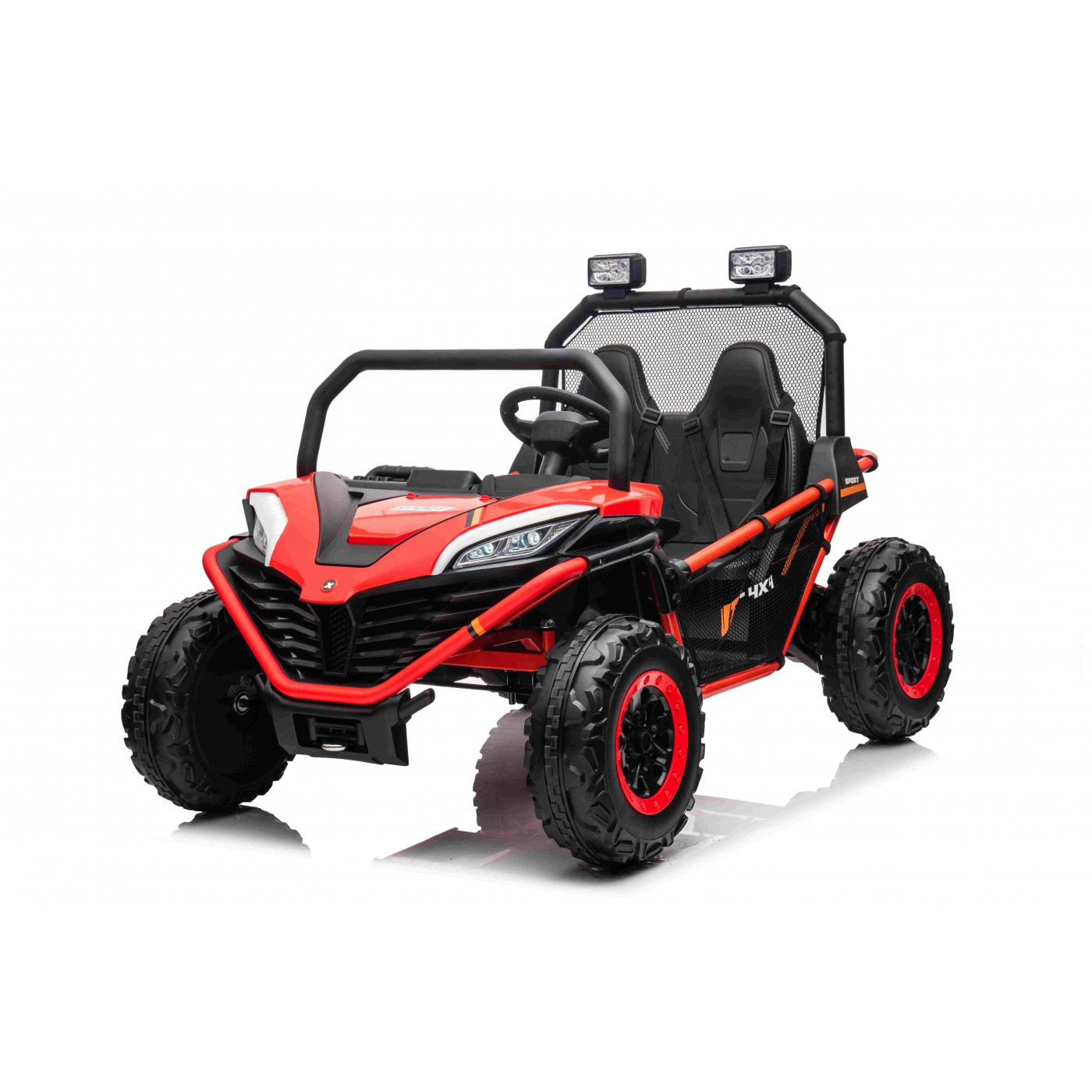 mamido Elektrické autíčko Buggy FASTER 24V červené