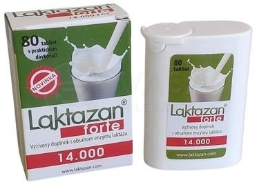 Laktazan Forte 14.000 Fcc Tbl.80