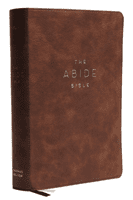 NKJV, Abide Bible, Leathersoft, Brown, Red Letter Edition, Comfort Print: Holy Bible, New King James Version (Taylor University Center for Scripture E)(Imitation Leather)