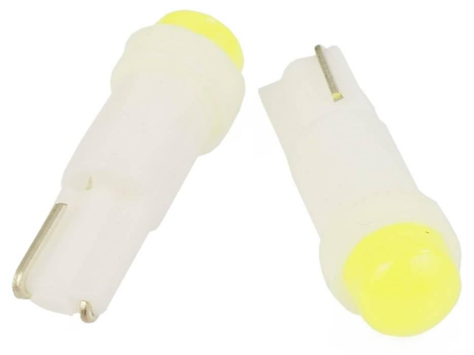 Interlook Auto LED žárovka W2W W1,2W T5 R5 COB 3D 360° Bílý zimny 12V 1291-51
