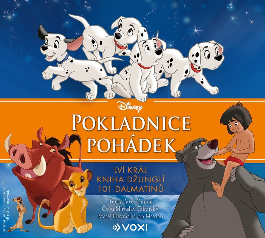 Disney - Lví král, Kniha džunglí, 101 dalmatinů (audio pro děti) - Pavel Cmíral