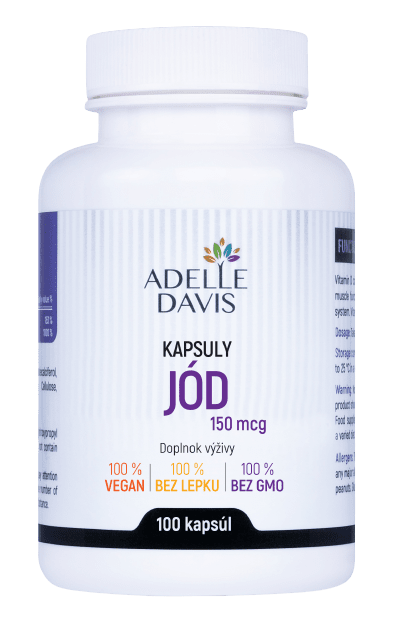 ADELLE DAVIS Jód 150 mcg 100 kapslí