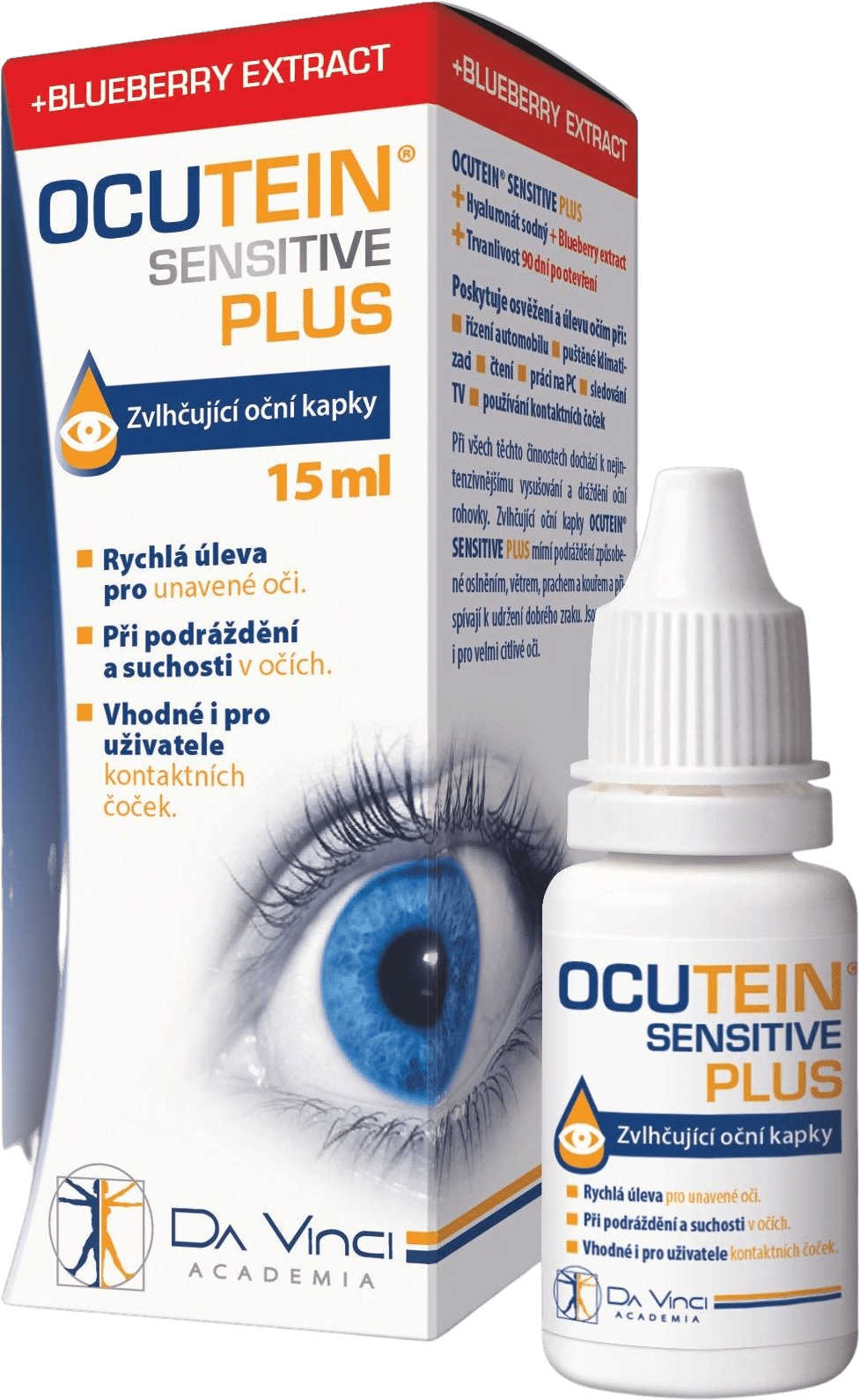 OCUTEIN Sensitive Plus Oční kapky 15 ml