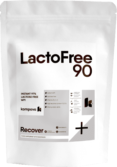 KOMPAVA LactoFree 90/33 dávek, čokoláda-banán 1000 g